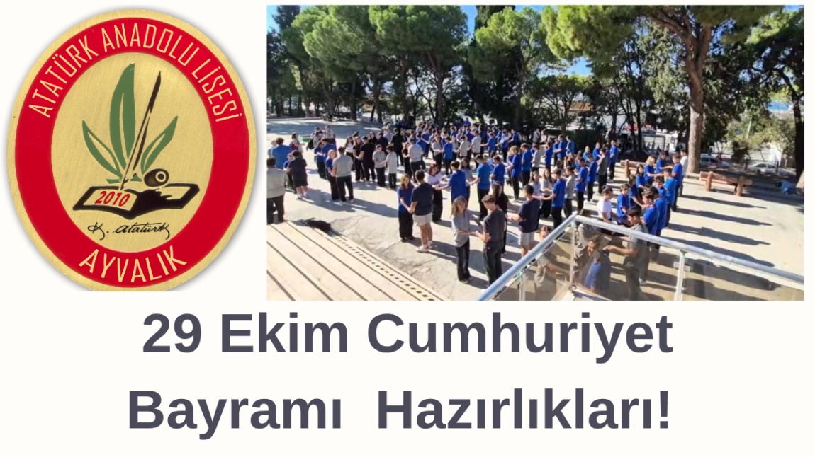 29 Ekim Cumhuriyet Bayramı Ayvalık İlçe Töreni Çalışmalarımız Başladı.