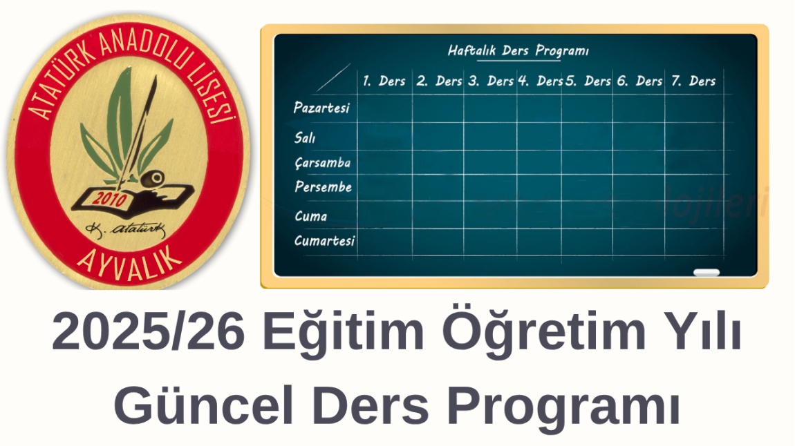Güncel Ders Programımız